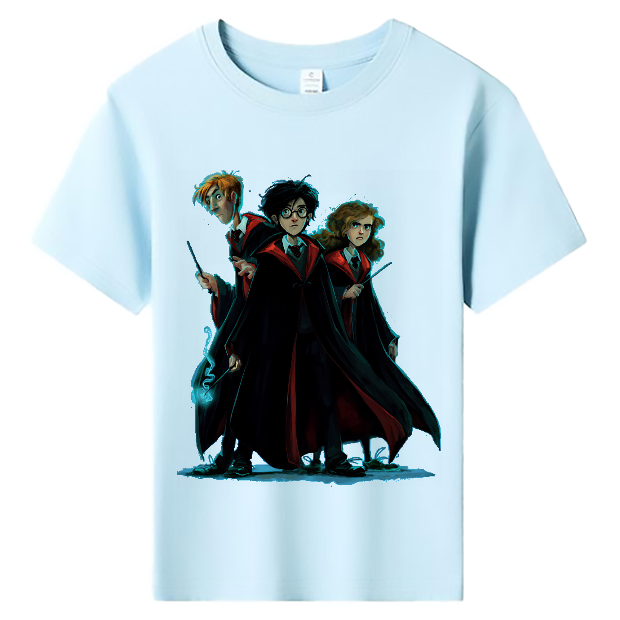 （画像用） Harry Potter ハリー・ポッターシリーズ 綿100％キッズTシャツ（フロントプリント）